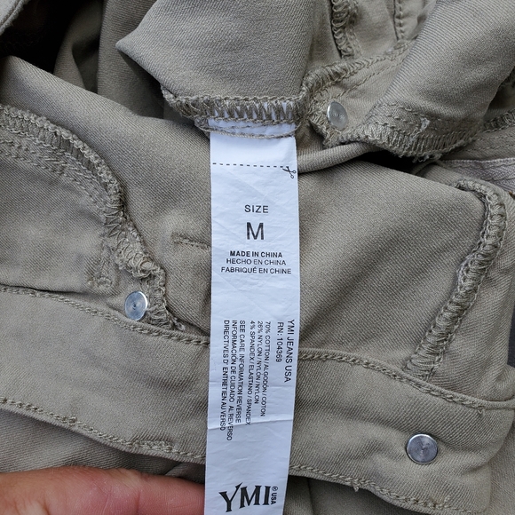 YMI Khaki Skinny Jeans M - Picture 6 of 6